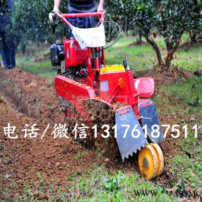 田园开沟机 山药开沟机 农用施肥开沟机高效扶垄机HQ