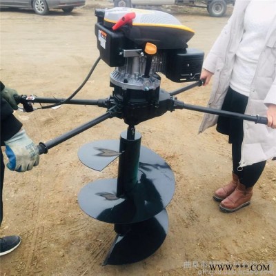 小直径打眼机 山药种植打眼机 慧聪牌汽油打坑机批发