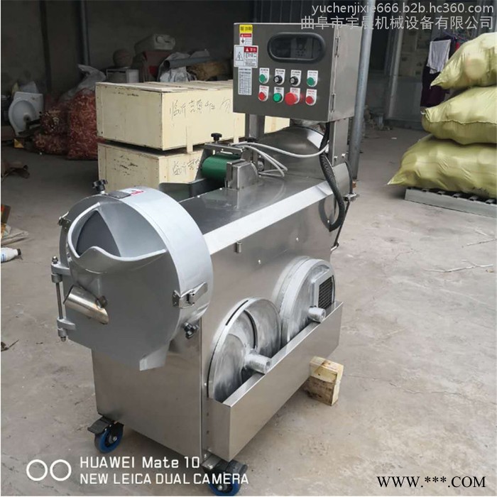 邯郸茄子切块机 土豆切丝切片机 宇晨麻山药切片机 千叶豆腐切块机价格图2