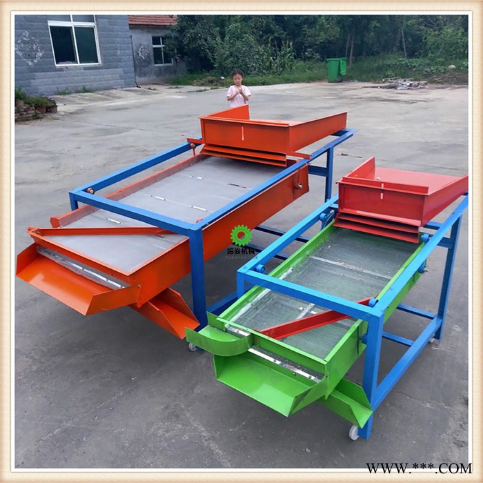 山药豆子分级大型筛选机 枸杞除杂振动筛 农业粮食尘土过筛机图4