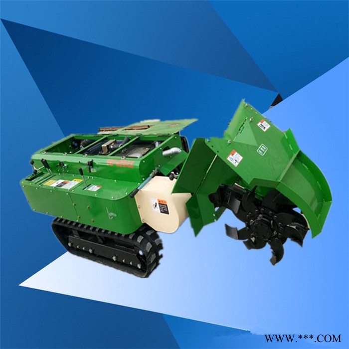 山药种植链条开沟机价格 多功能旋耕机 山药种植自动开沟机富兴图3