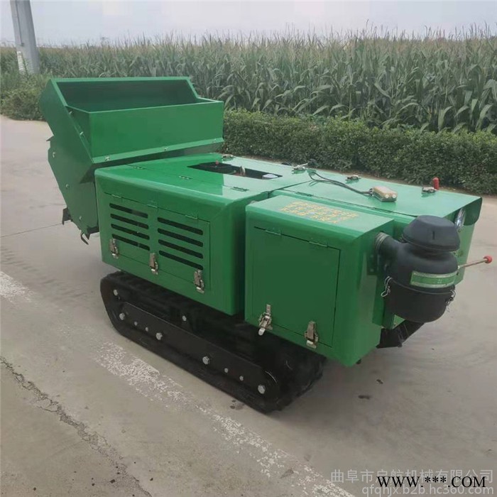 启航柴油自走式旋耕机 履带式果林开沟机 山药葡萄开沟施肥机图8