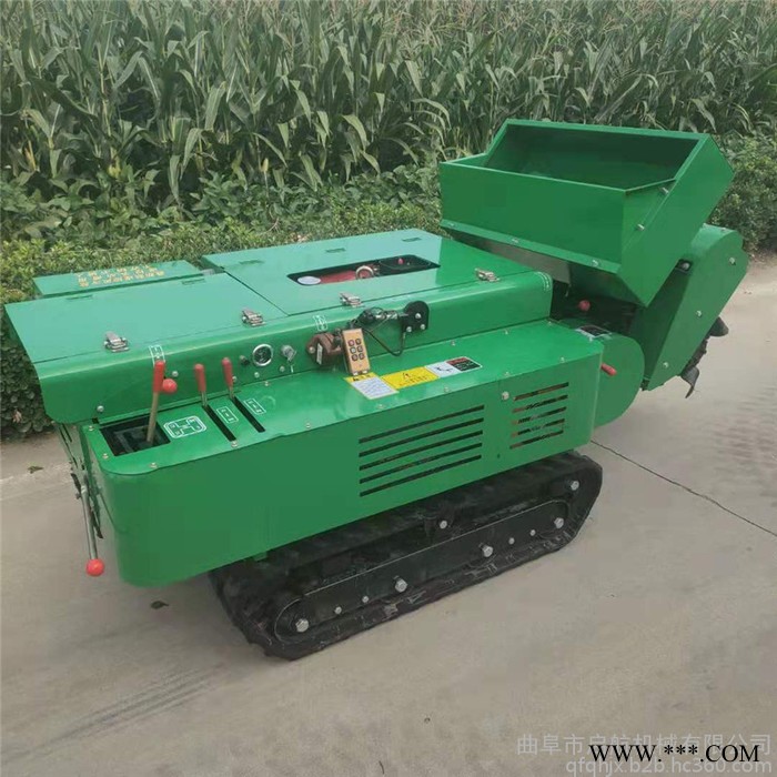 启航柴油自走式旋耕机 履带式果林开沟机 山药葡萄开沟施肥机图7