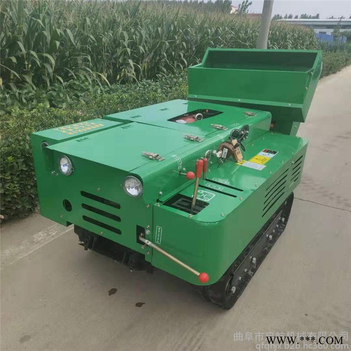 启航柴油自走式旋耕机 履带式果林开沟机 山药葡萄开沟施肥机图3