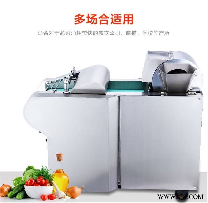 辣椒大葱切段机 芥菜萝卜切丁机 宇晨年糕山药切片机厂家图3