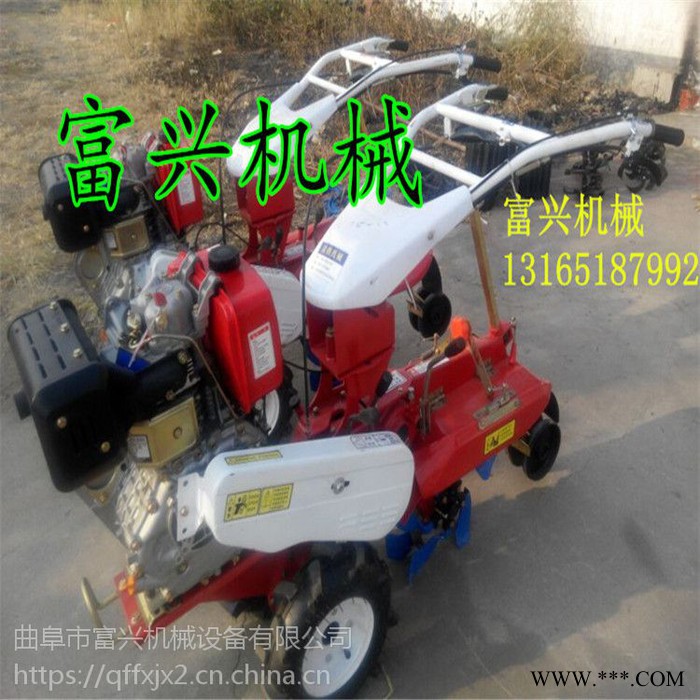 山药果园锄草机 田园管理机价格 果园起垄开沟机富兴图6