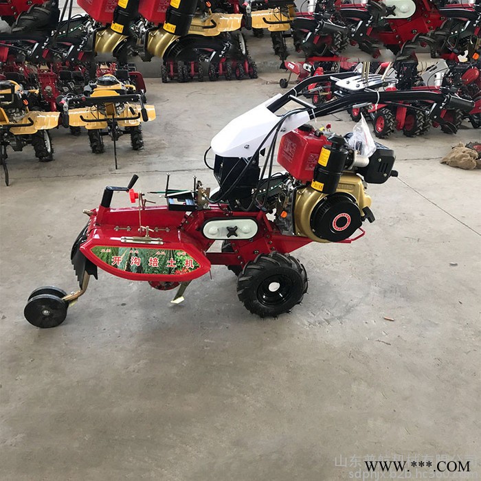 耐用果园种植小型开沟机 普航农用田园管理机价格 山药果园锄草机图8