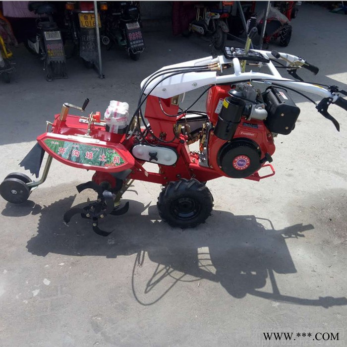 耐用果园种植小型开沟机 普航农用田园管理机价格 山药果园锄草机图3