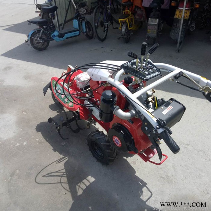 耐用果园种植小型开沟机 普航农用田园管理机价格 山药果园锄草机图4