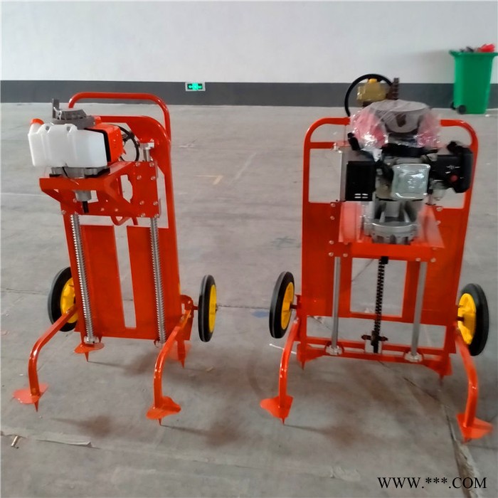 独轮螺旋地钻挖坑机 植树山药种植打孔机 厂家生产大功率挖坑机 优民图3