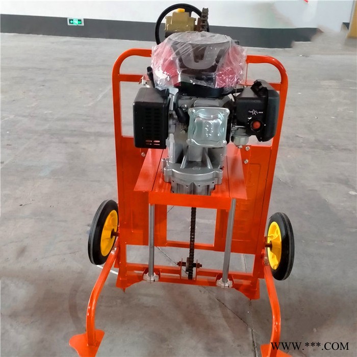 独轮螺旋地钻挖坑机 植树山药种植打孔机 厂家生产大功率挖坑机 优民图2