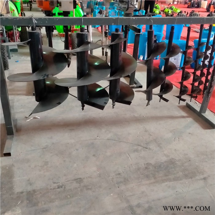 独轮螺旋地钻挖坑机 植树山药种植打孔机 厂家生产大功率挖坑机 优民图6