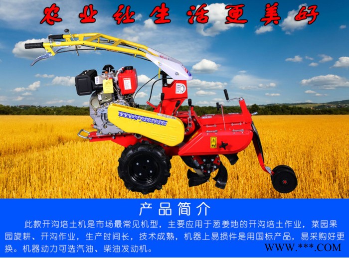 山药起垄开沟机 大葱开沟起垄机价格 开沟施肥机厂家图3