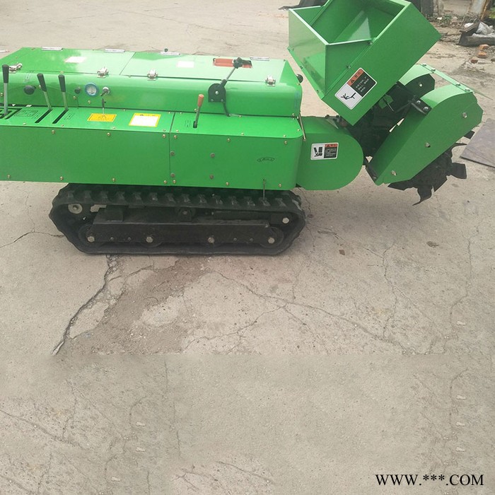 小型施肥旋耕机山药地自走式施肥旋耕机柴油开沟机图2