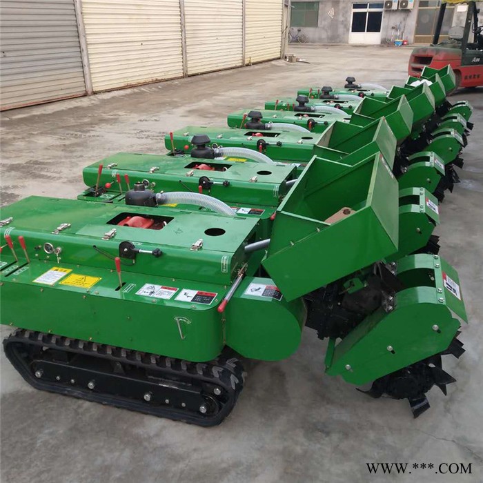 小型施肥旋耕机山药地自走式施肥旋耕机柴油开沟机图7