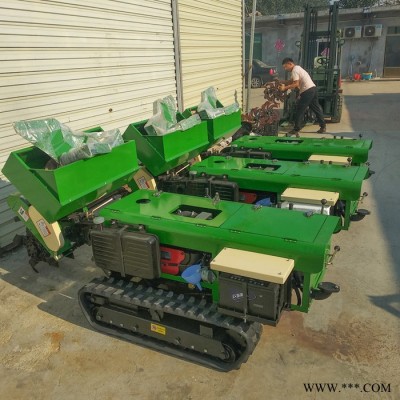 履带式旋耕机  多功能施肥开沟机 山药开沟施肥机