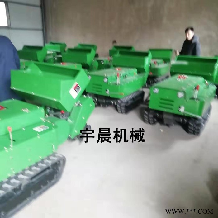 yc山药葡萄开沟施肥机 小坦克式履带开沟施肥机图6