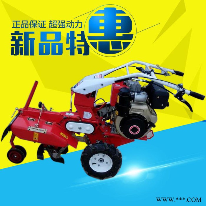 农用山药锄草机   新型山药开沟机  田园管理机价格图2