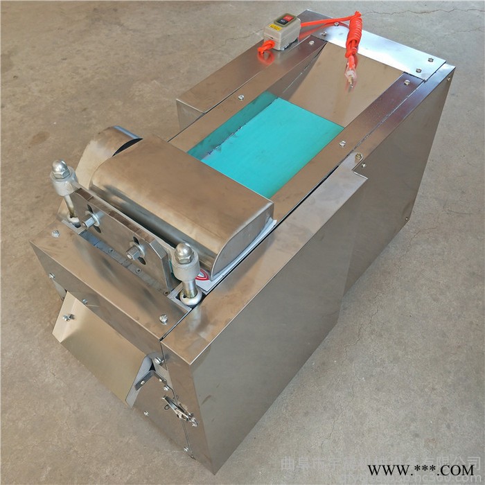 宇晨药材切片薄厚可调 山药切片机 白萝卜切丝机图6