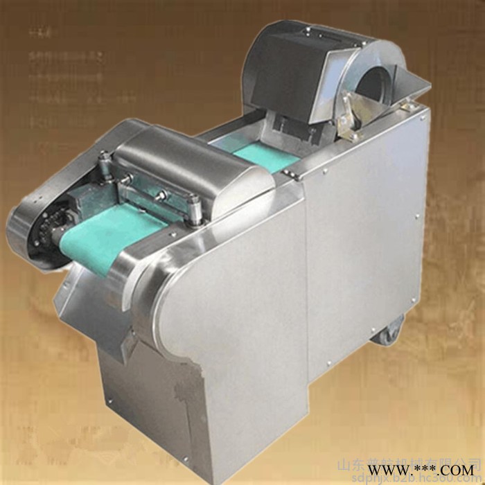 大学食堂多功能切菜机 660型不锈钢切菜机切丁机 普航山药切片机厂家图3