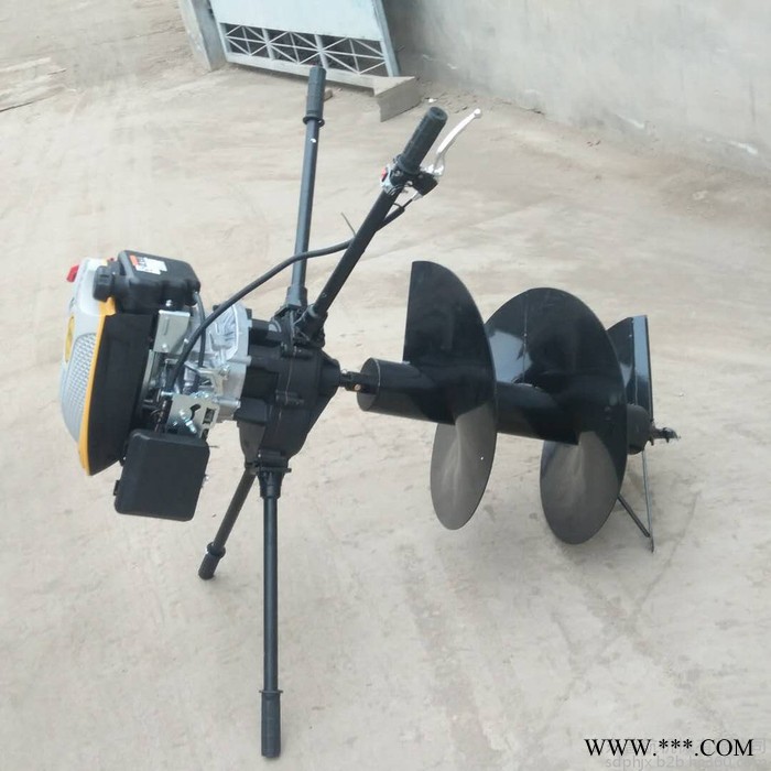 耐用植树钻眼机价格 普航冬季大棚立柱打桩机 山药打孔挖坑机厂家图3