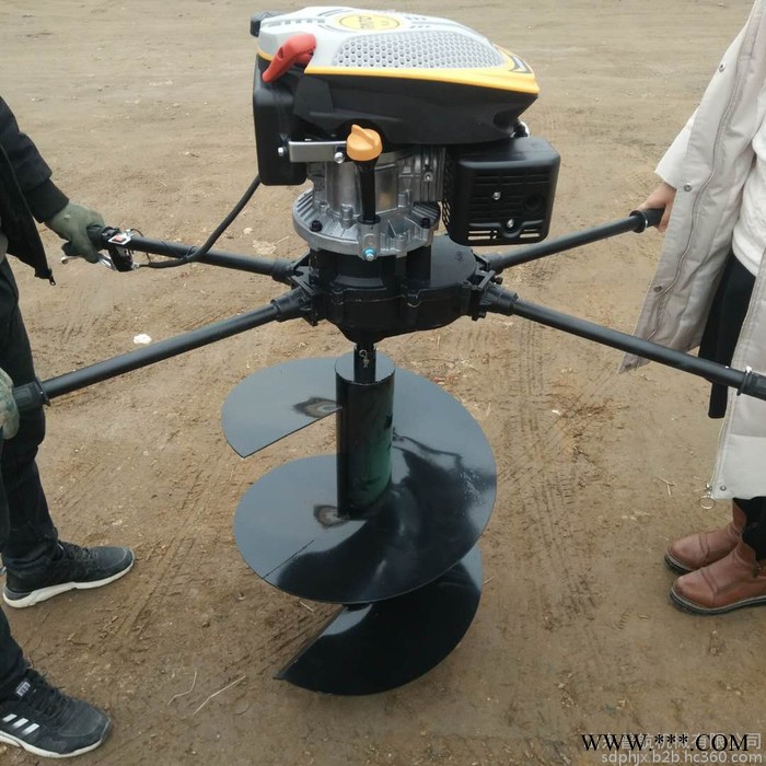 耐用植树钻眼机价格 普航冬季大棚立柱打桩机 山药打孔挖坑机厂家图7