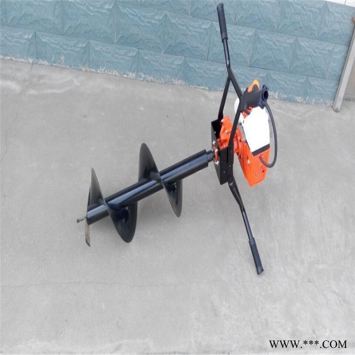 耐用植树钻眼机价格 普航冬季大棚立柱打桩机 山药打孔挖坑机厂家图6