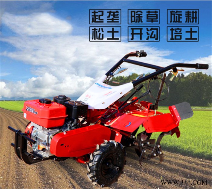 大葱开沟培土机 宇晨柴油8马力封沟机  山药开沟机厂家价格图6
