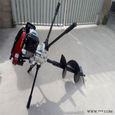 新型地钻挖坑机厂家 打桩挖坑机 山药种植机地钻