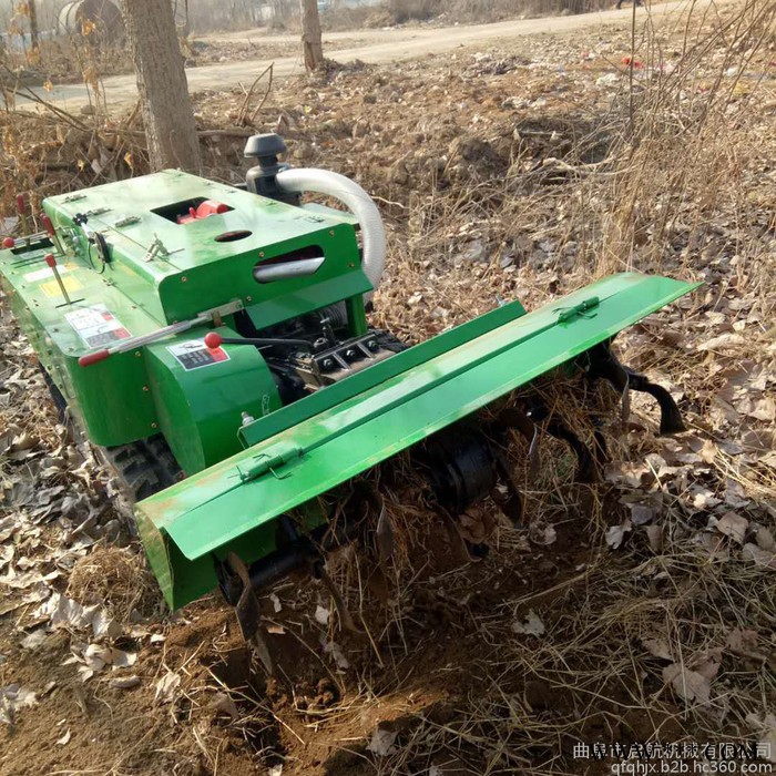湖北履带锄草旋耕机 山药果园锄草机 履带式旋耕机价格图3