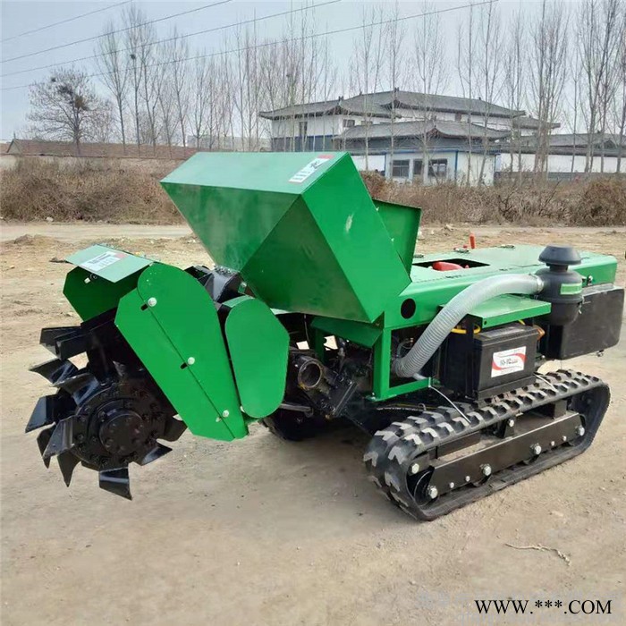 湖北履带锄草旋耕机 山药果园锄草机 履带式旋耕机价格图2