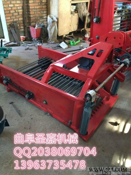 本溪山药挖掘机用途 圣嘉实用型地瓜收获机使用方法 红薯薯类作物才挖机图片图8