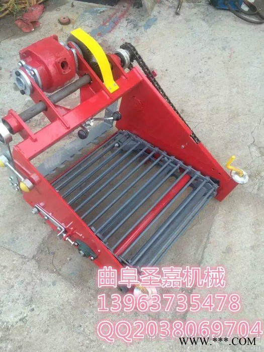 本溪山药挖掘机用途 圣嘉实用型地瓜收获机使用方法 红薯薯类作物才挖机图片图7