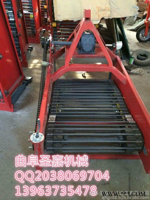 本溪山药挖掘机用途 圣嘉实用型地瓜收获机使用方法 红薯薯类作物才挖机图片图6