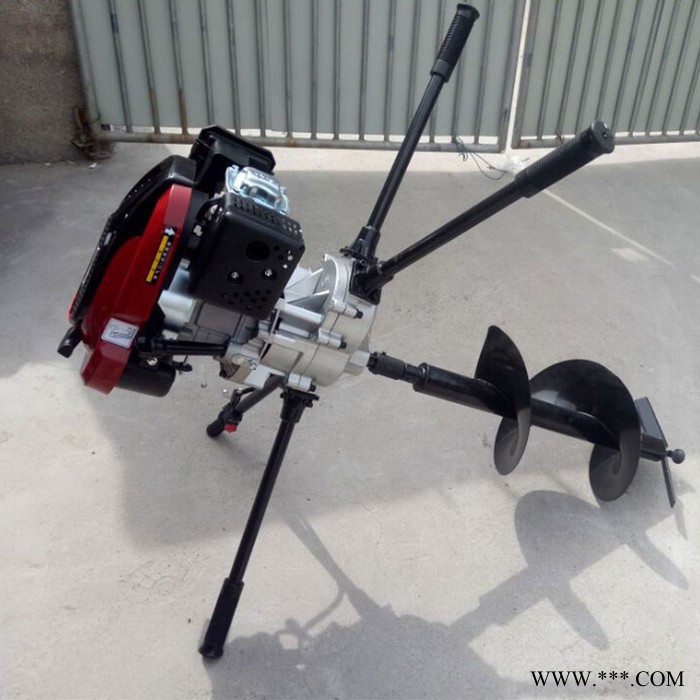 金佳工业栽桩地钻机 大马力手提式植树挖坑机 牛蒡山药种植挖孔机图5