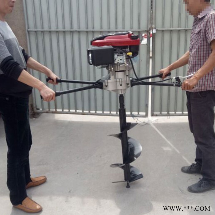 金佳工业栽桩地钻机 大马力手提式植树挖坑机 牛蒡山药种植挖孔机图7