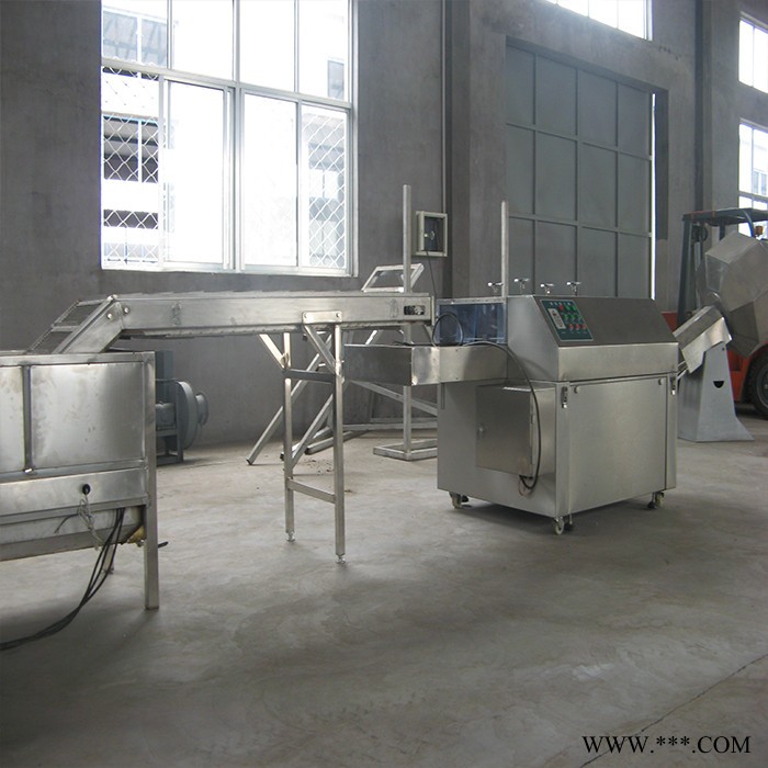 山药脆片机、自动薯片薯条,锅巴,海鲜,坚果,面食,炸鸡,豆制品油炸线流水线 蚕豆脆片油炸机图6