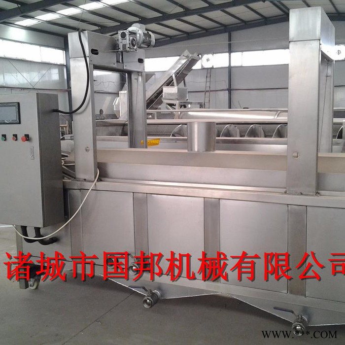 山药脆片机、自动薯片薯条,锅巴,海鲜,坚果,面食,炸鸡,豆制品油炸线流水线 蚕豆脆片油炸机图4