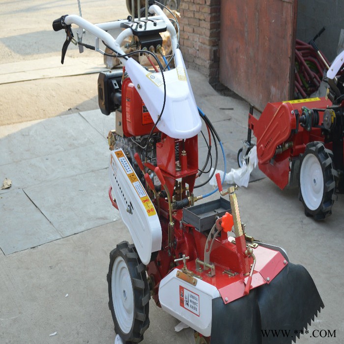 优民 山药开沟培土机 烟草开沟培土机 多功能田园管理机价格图4