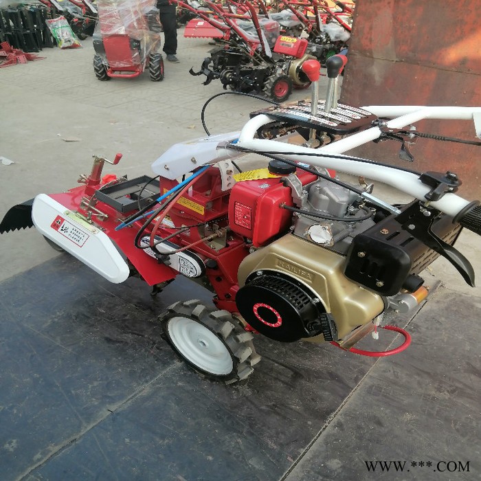 优民 山药开沟培土机 烟草开沟培土机 多功能田园管理机价格图3