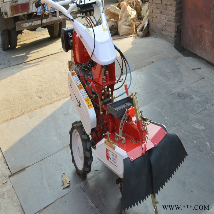 优民 山药开沟培土机 烟草开沟培土机 多功能田园管理机价格图5