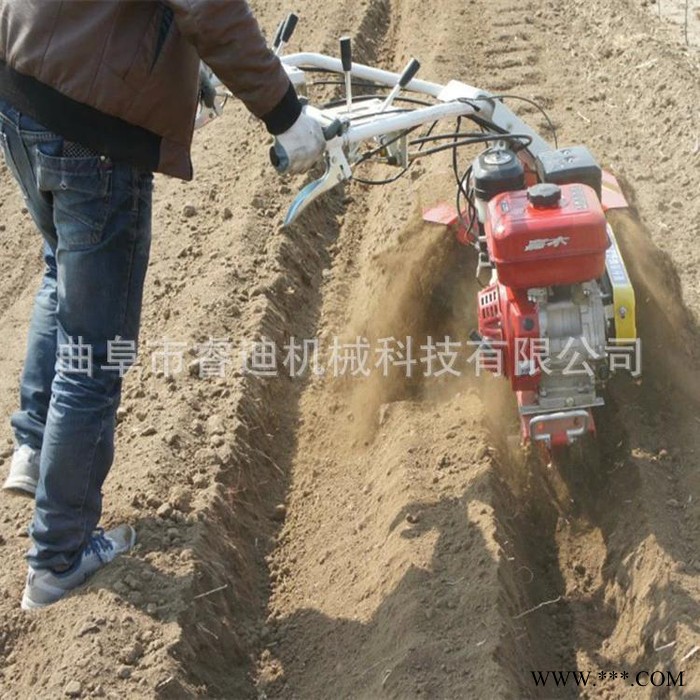 供应专业研发各种微耕机 山药开沟机 小型开沟机图6