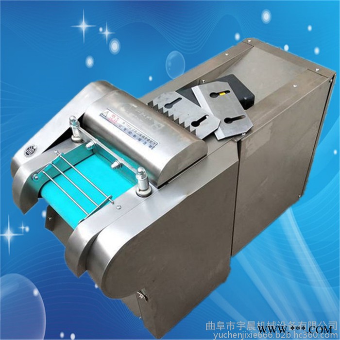 丰镇胡萝卜切丁切块机 宇晨山药莲藕切片机 菱形波浪形切菜机厂家图3