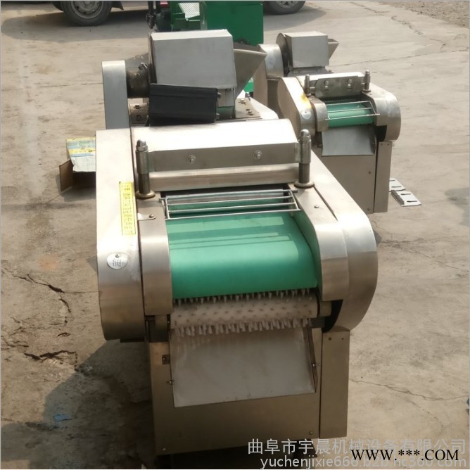 丰镇胡萝卜切丁切块机 宇晨山药莲藕切片机 菱形波浪形切菜机厂家图2