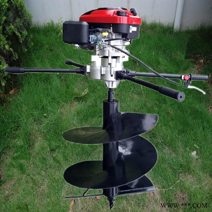 大型多功能挖坑机 山药种植打孔机 普航牌地钻打窝机图6