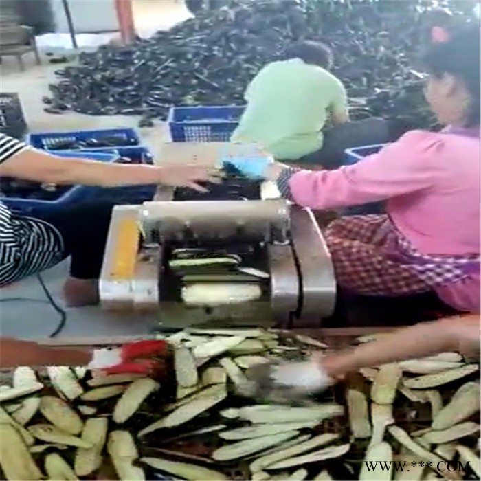 山药切片机 小型滚筒旋转山药切片机 高转数土豆切片机切丝机图5