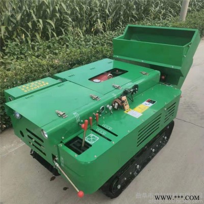 履带式大棚旋耕机 启航 山药锄草机