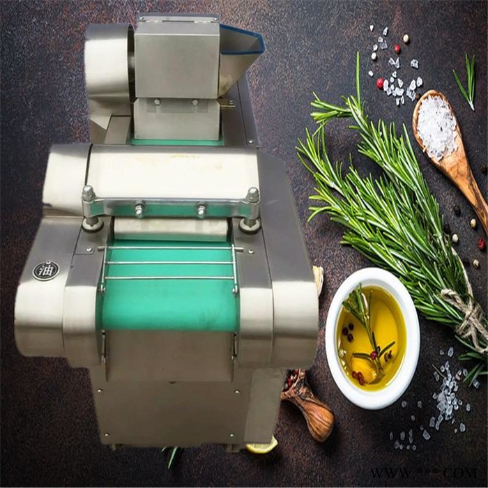 山药切片机富兴 食堂专用青菜切丝机 茄子片加工切片机图3