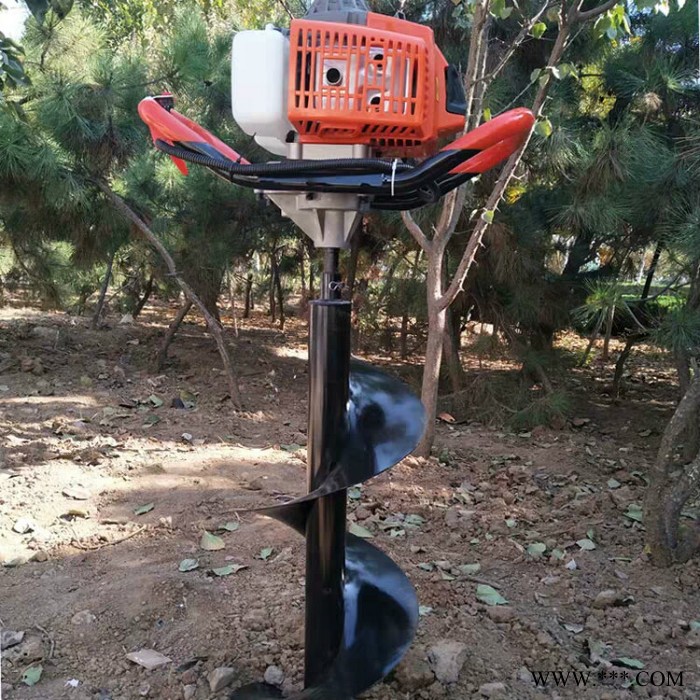 新型植树挖坑机 山药挖穴机 钻坑种树打洞机 大功率地钻挖坑机图4