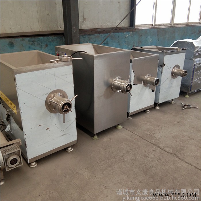 义康牌JR-100型 多功能辣椒山药绞碎机 虾滑丸子加工设备 肉店绞肉机图2